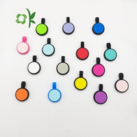 Silicone Mini Round Pet Tag